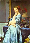 Jean Auguste Dominique Ingres Portrait of Countess D'Haussonville. Germany oil painting artist